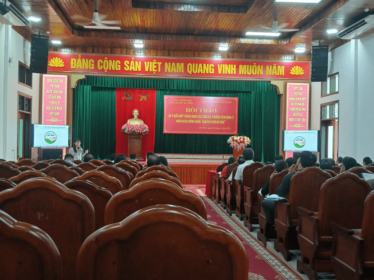 hội thảo chứng nhận bánh đa nem hà tĩnh