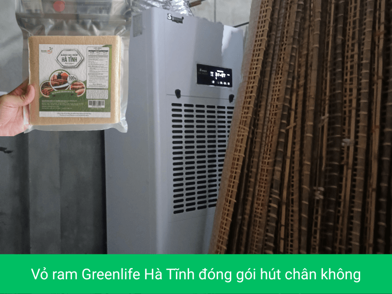 Vỏ ram Greenlife Hà Tĩnh đóng gói hút chân không