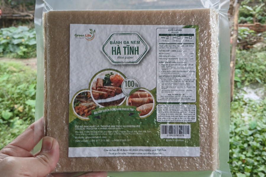 Nejam Da Bánh đa nem Hà Tĩnh greenlife