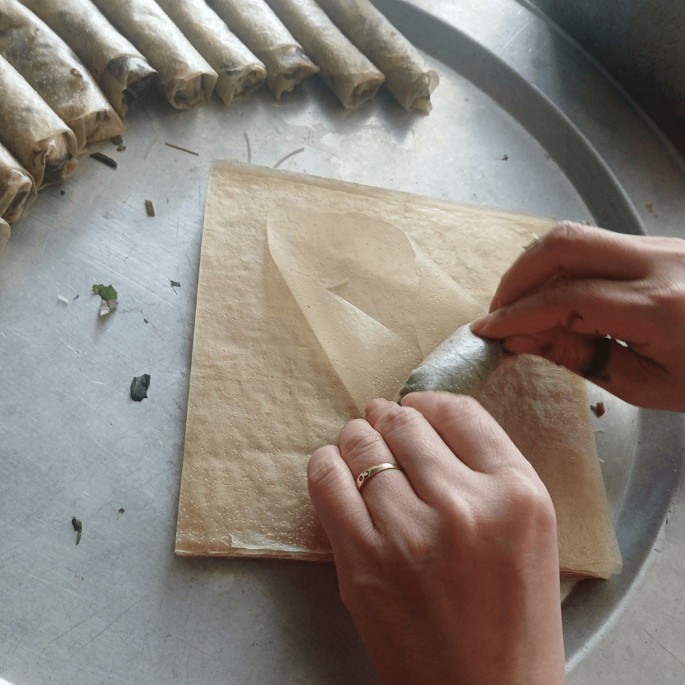 Combo 5 gói bánh đa nem Hà Tĩnh Greenlife 500g hút chân không